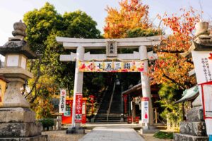 千里天神（上新田天神社）七五三・お宮参り - エキスポフォトスタジオ大阪